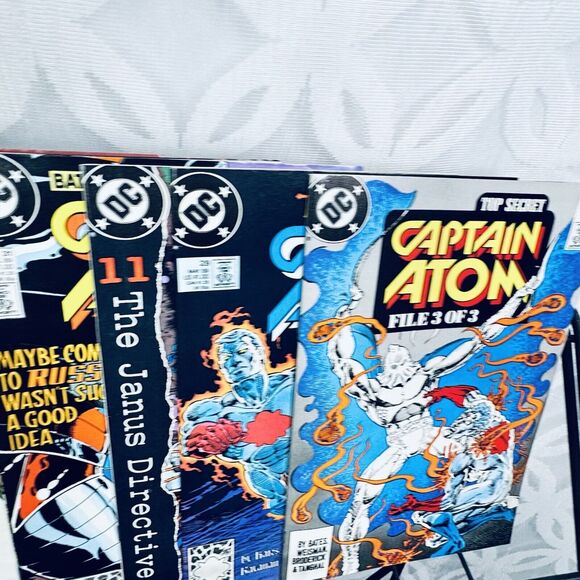 Captain Atom 21-40 Annual 1-2 Lot (1987 DC) Copper Age - Picture 4 of 8